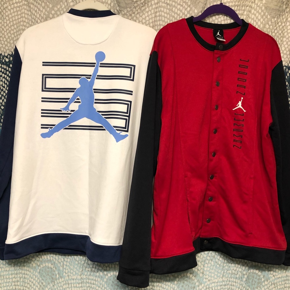 Jordan Varsity style sweat jacket🔥(2) AUTHENTIC